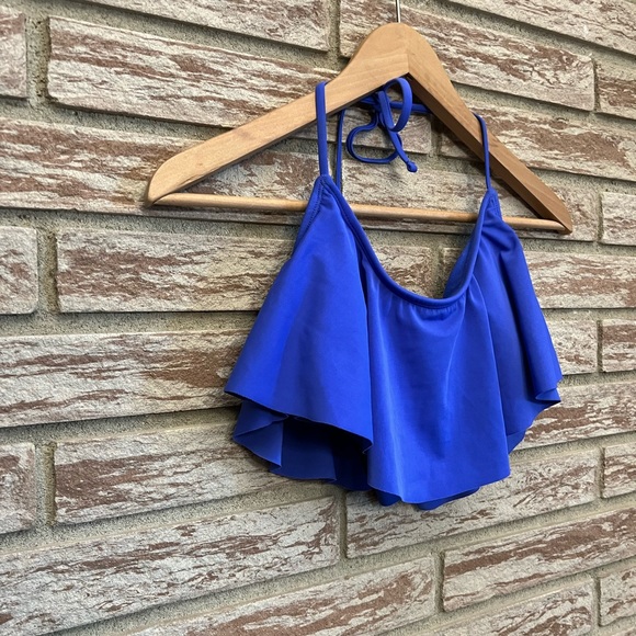 George Blue Bathing Suit Top - Picture 2 of 8